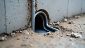 czym uszczelnić otwór w fundamencie