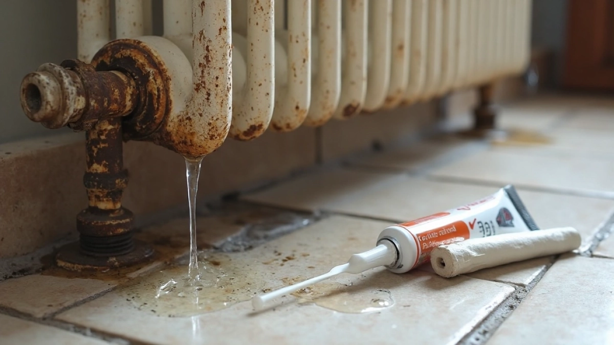 czym uszczelnić cieknący kaloryfer