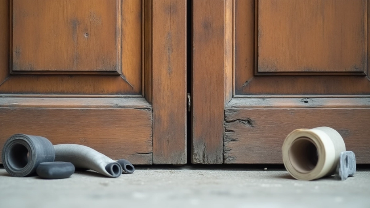 Czym uszczelnić drzwi wejściowe