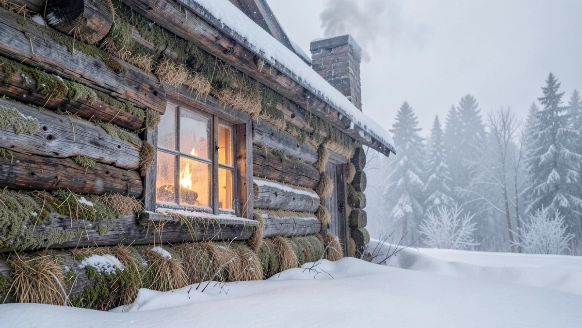 dawniej o uszczelnianiu i ocieplaniu domu