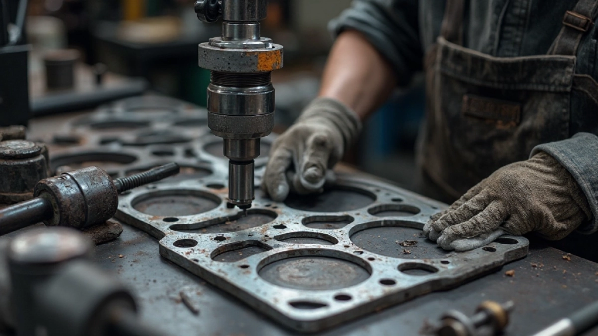 dorabianie uszczelek pod głowice