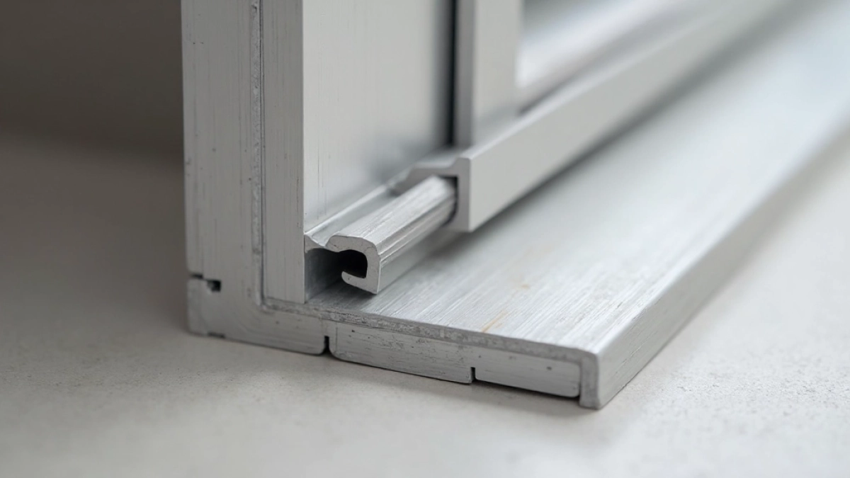 Próg aluminiowy z uszczelką