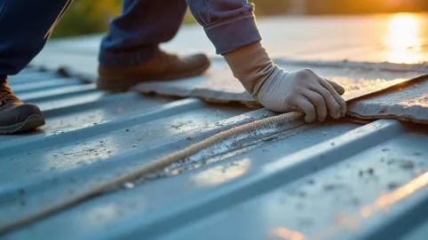 czym uszczelnić dach z blachy