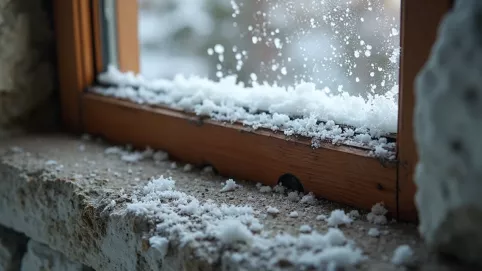 Czym uszczelnić szczelinę między oknem a parapetem