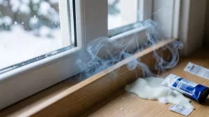 czym uszczelnić szparę między oknem a parapetem