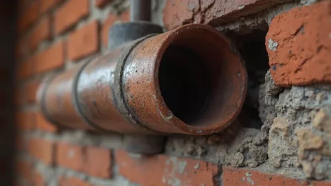 czym uszczelnić wejście rury do komina