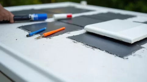 jak uszczelnić dach przyczepy kempingowej