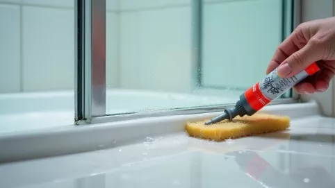 Jak uszczelnić kabinę prysznicową silikonem