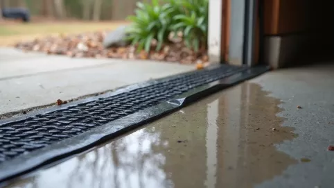 Próg uszczelniający do bramy garażowej