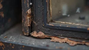 Uszczelka do drzwi kominka