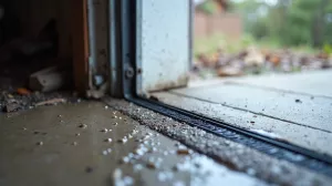 Uszczelka pod bramę garażowa