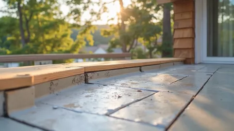 Uszczelnianie tarasubalkonu