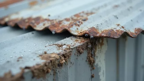 Uszczelnienie krawędzi między betonem a blachą