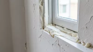 uszczelnienie między oknem a ścianą