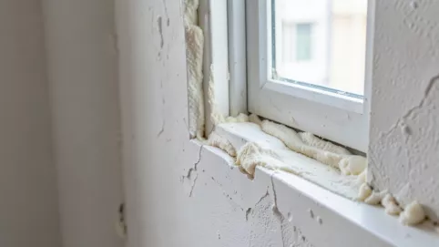 uszczelnienie między oknem a ścianą