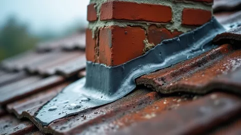 uszczelnienie przy kominie