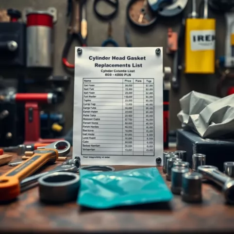 Wymiana Uszczelki Pod Głowicą Cennik