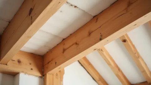 Wypuszczenie dachu na łatach