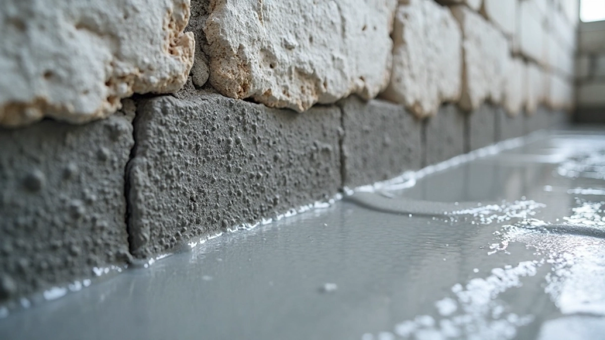 Szlam uszczelniający do piwnicy