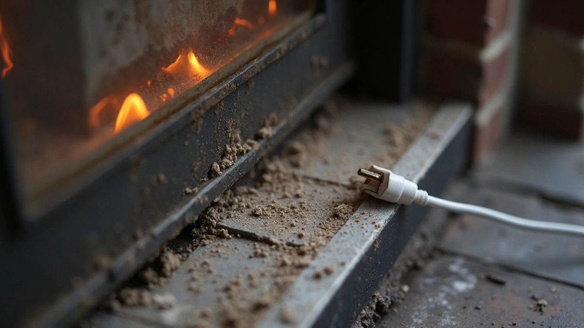 Uszczelka do drzwiczek kominka