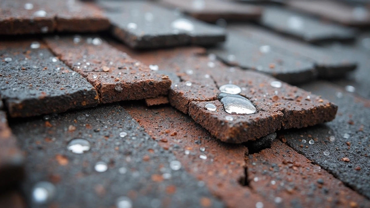 Uszczelnianie dachu z gontu bitumicznego