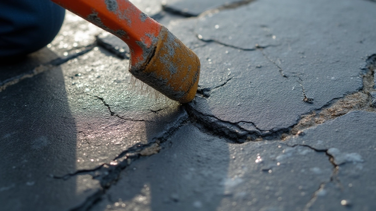 uszczelnianie dachu z papy