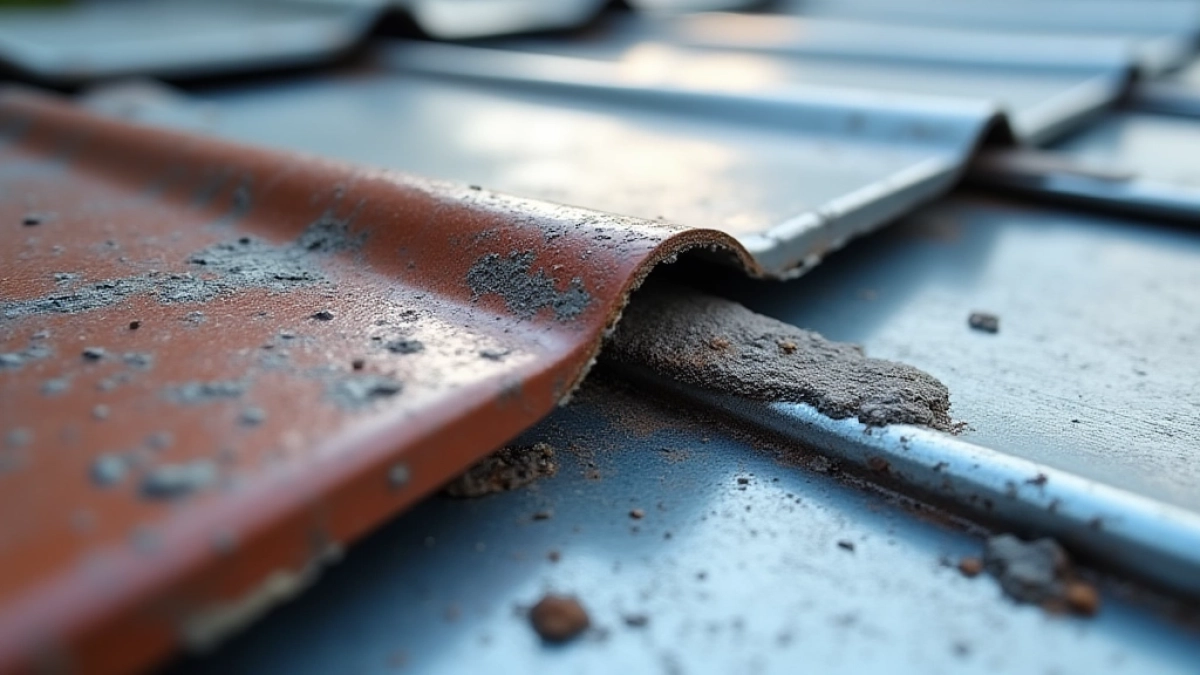 Uszczelnienie dachu z blachy