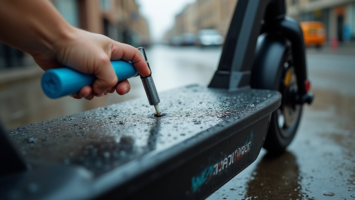 Uszczelnienie hulajnogi elektrycznej