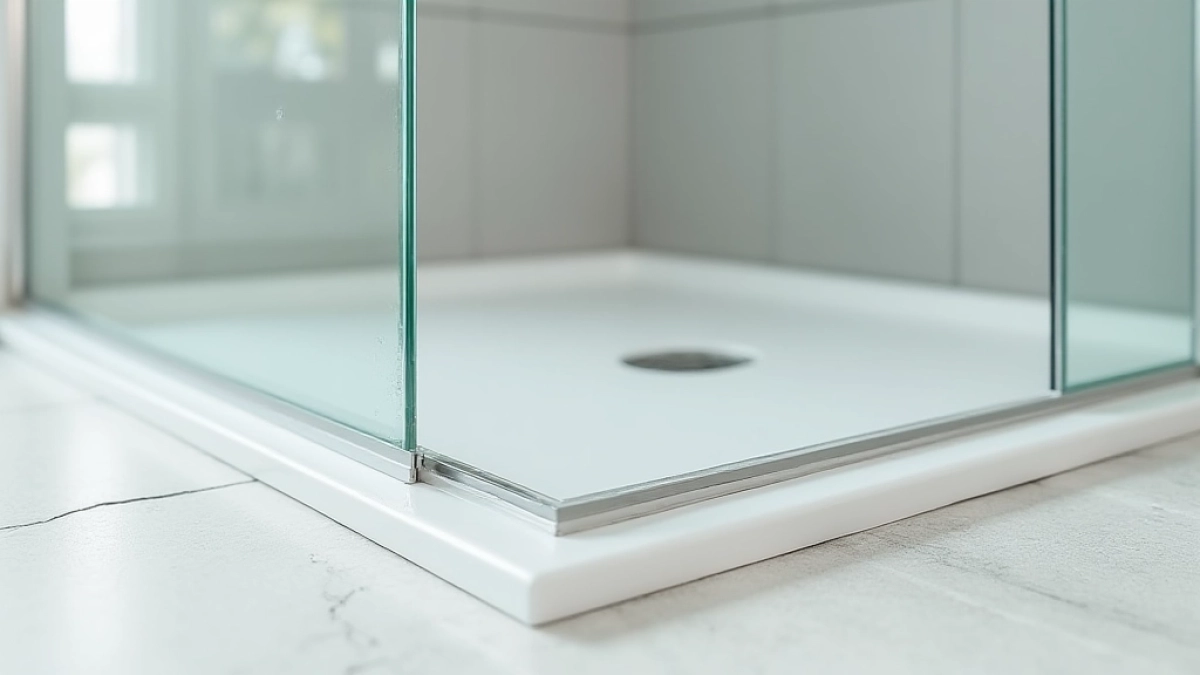 uszczelnienie kabiny prysznicowej bez brodzika