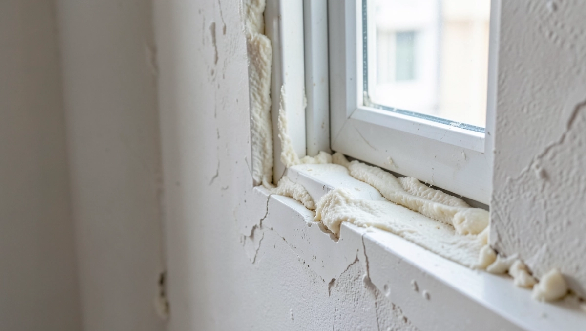 uszczelnienie między oknem a ścianą