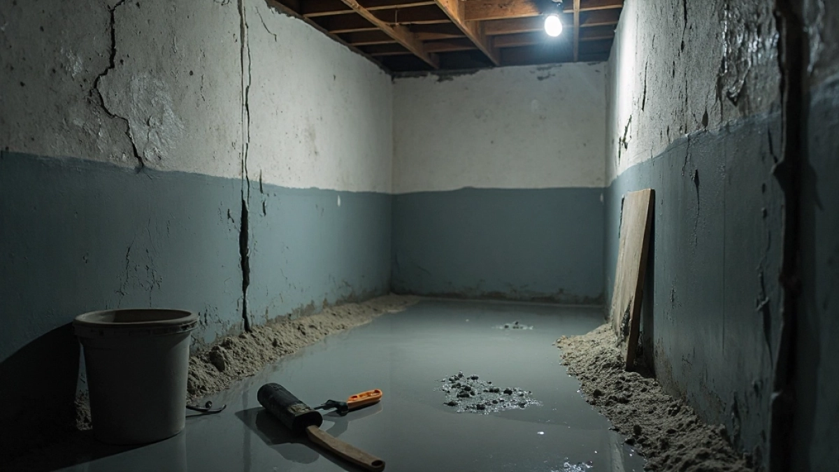 Uszczelnienie piwnicy od wewnątrz