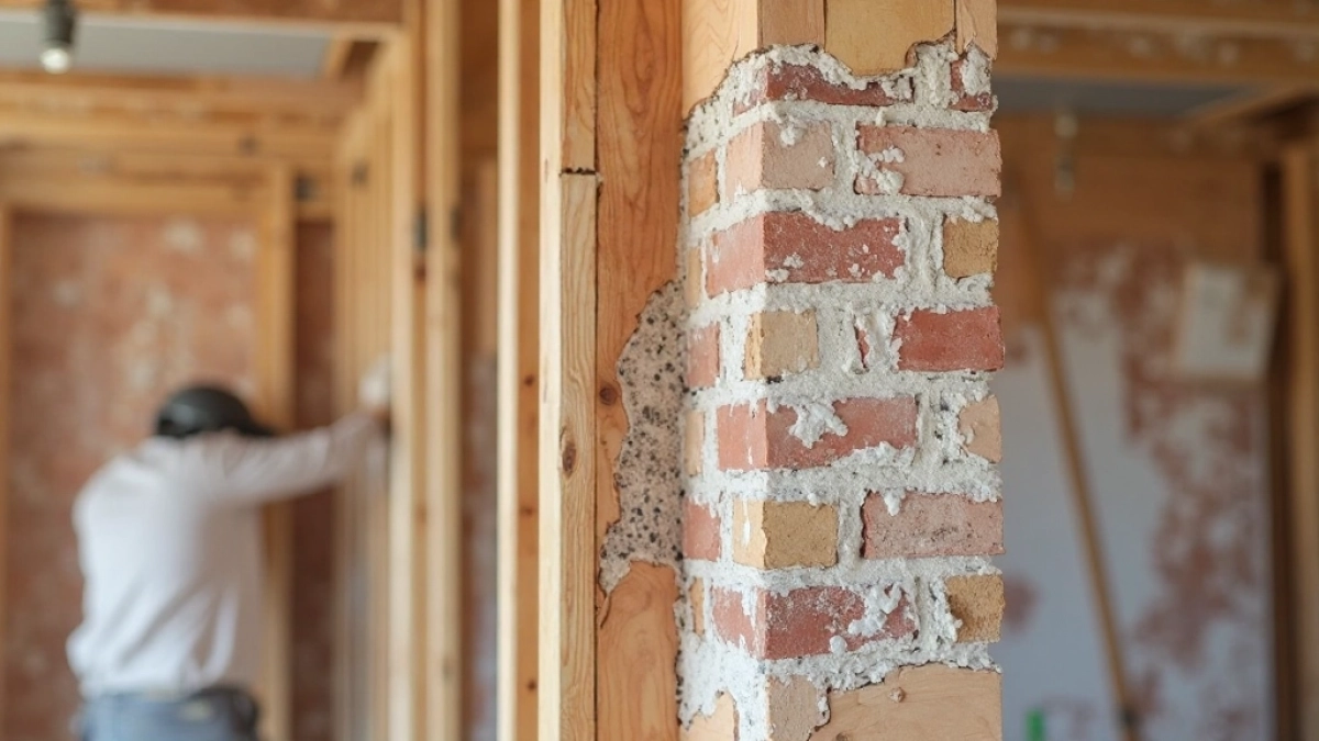 Uszczelnienie ściany szczytowej