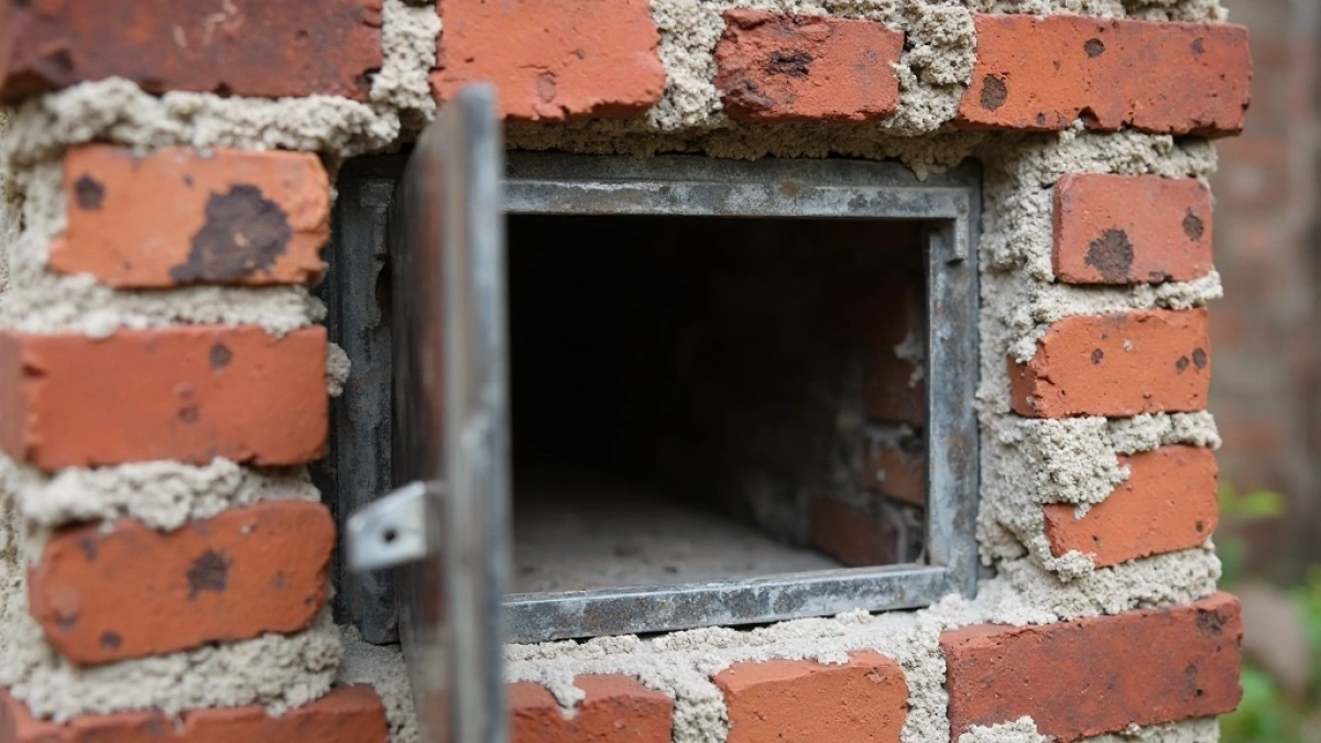 Uszczelnienie wyczystki w kominie