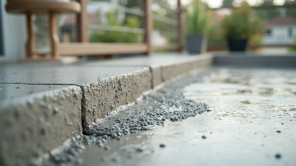 Zaprawa uszczelniająca na balkon